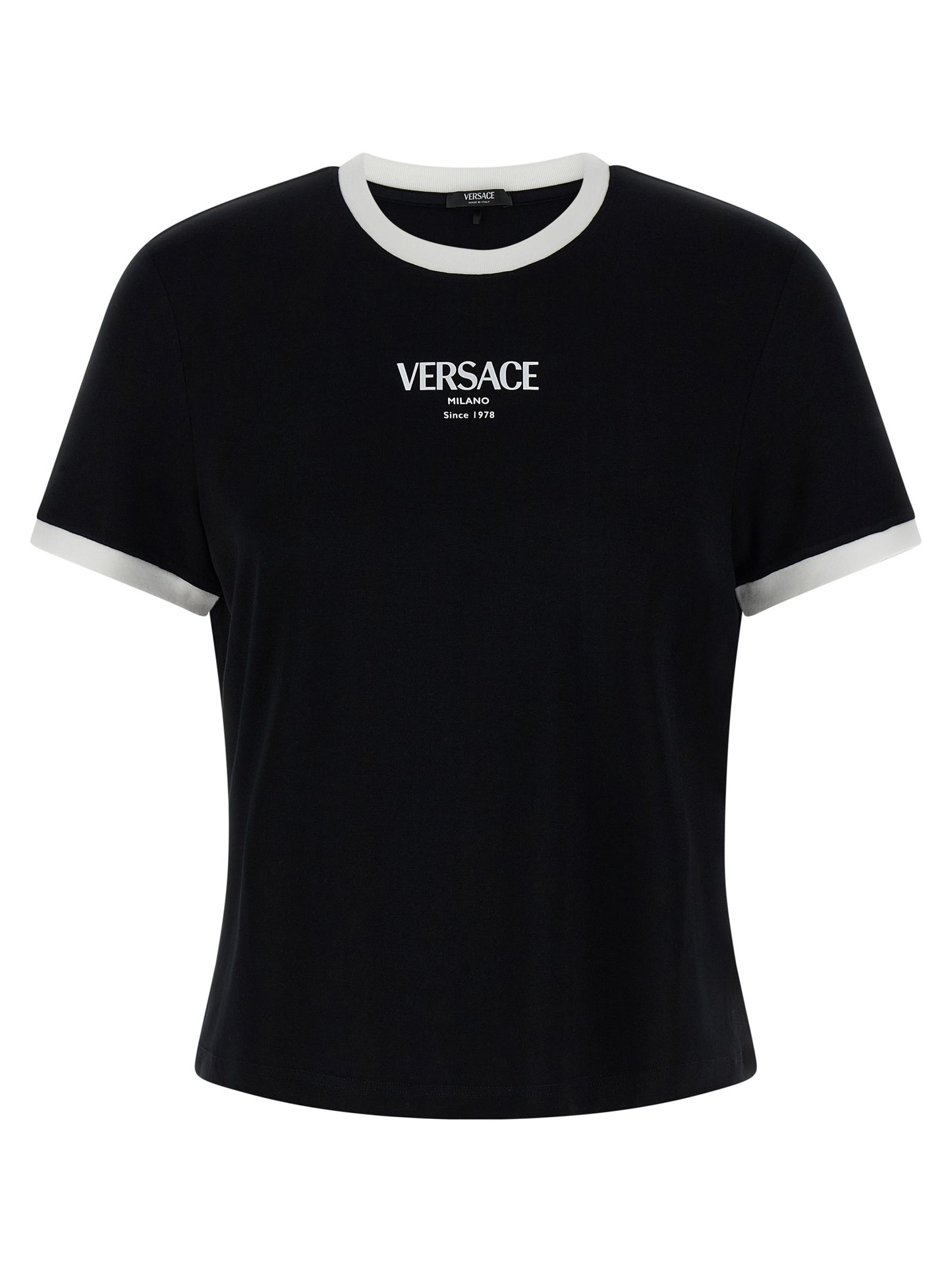 Bicolor Viscose T-Shirt