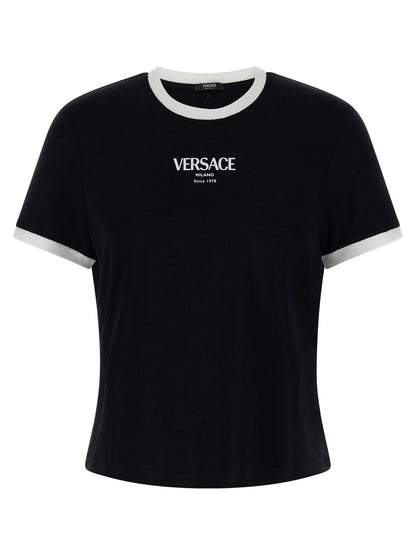 Bicolor Viscose T-Shirt