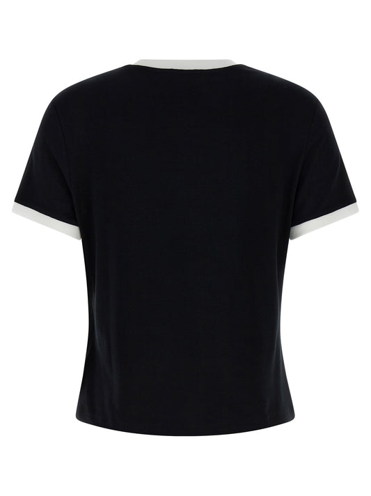 Bicolor Viscose T-Shirt