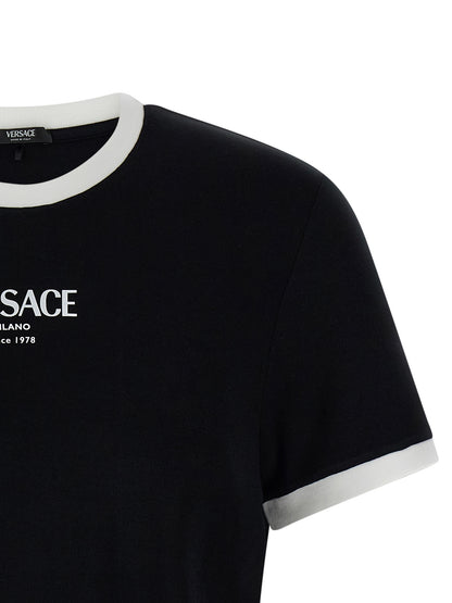 Bicolor Viscose T-Shirt