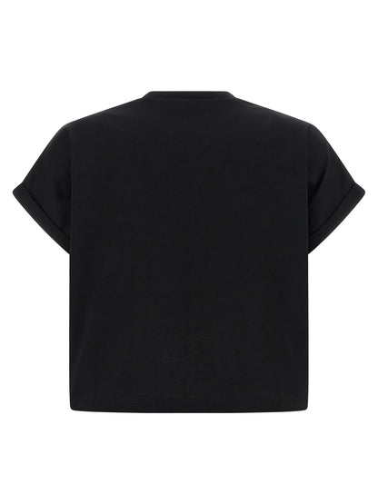 Black Cotton T-Shirt