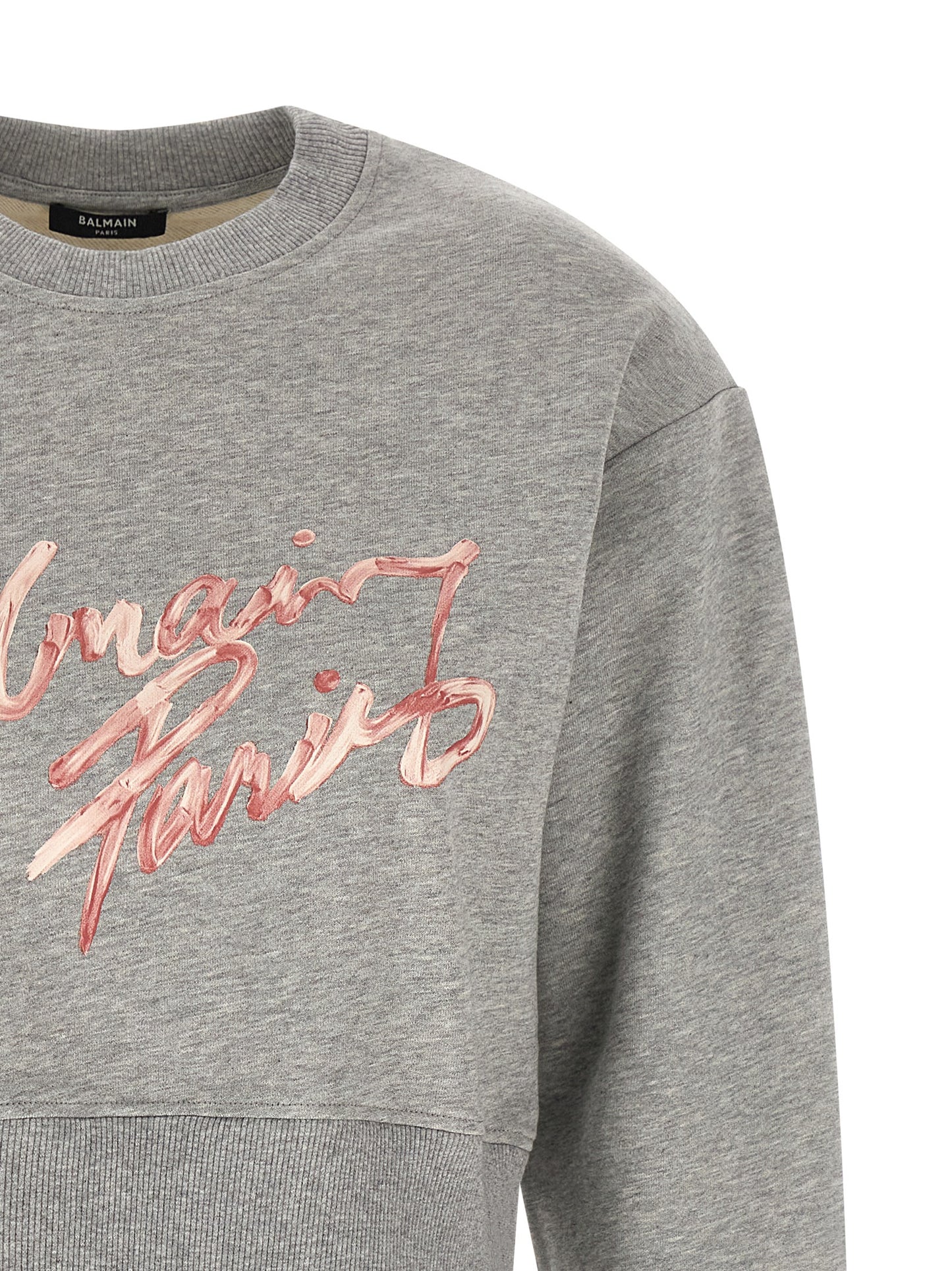 Gray Cotton Sweatshirt