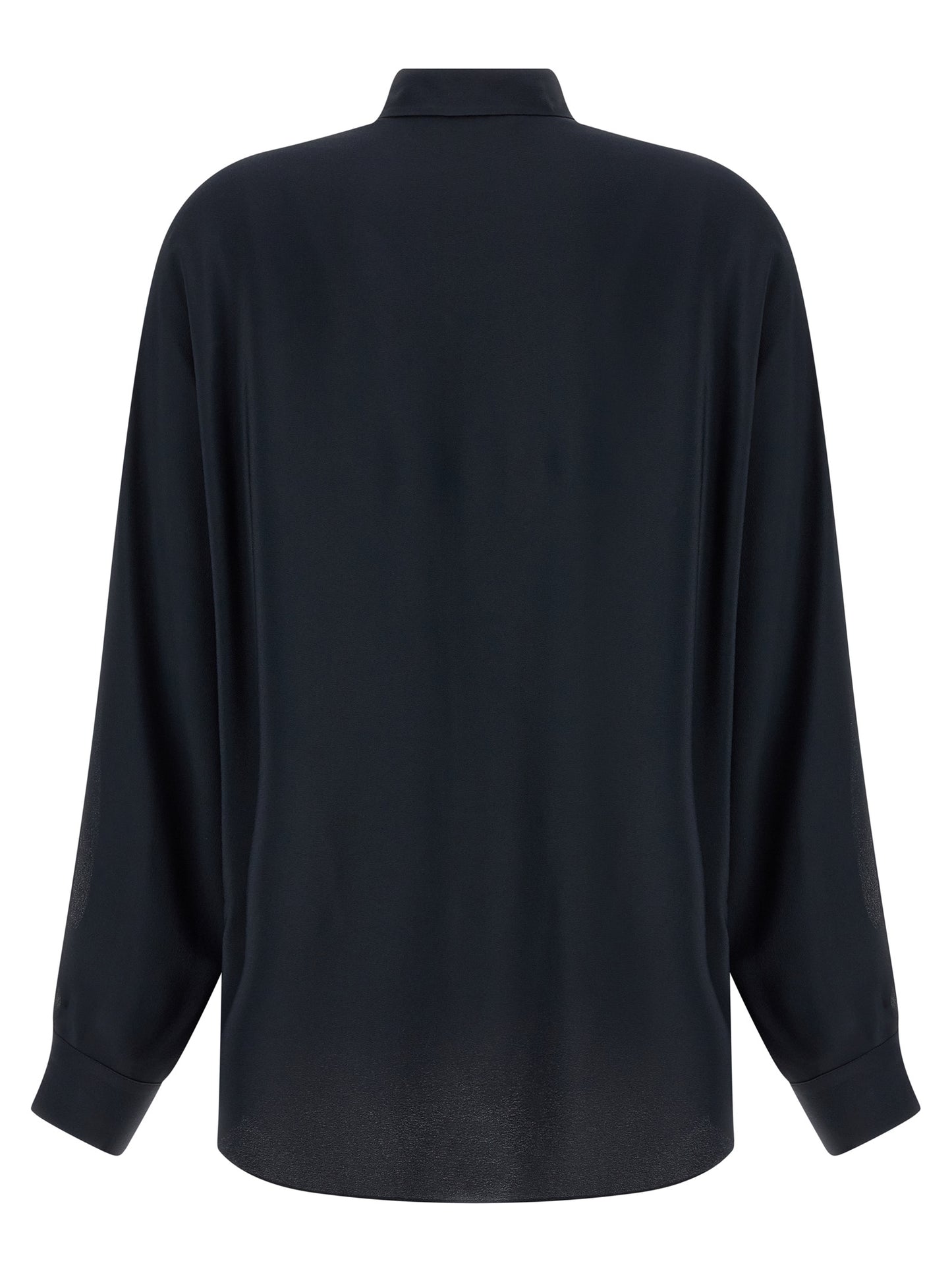 Blue Acetate Blouse