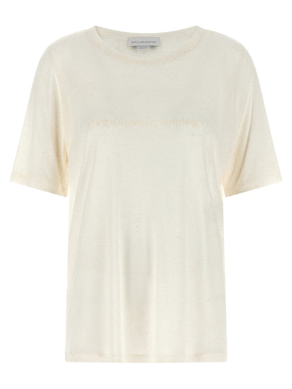 White Viscose T-Shirt