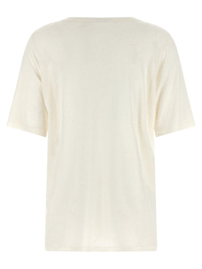 White Viscose T-Shirt