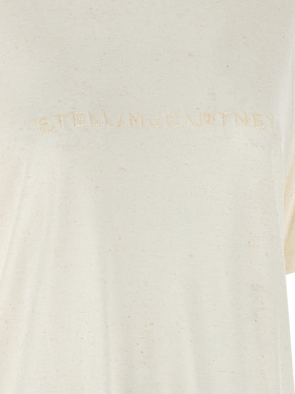 White Viscose T-Shirt