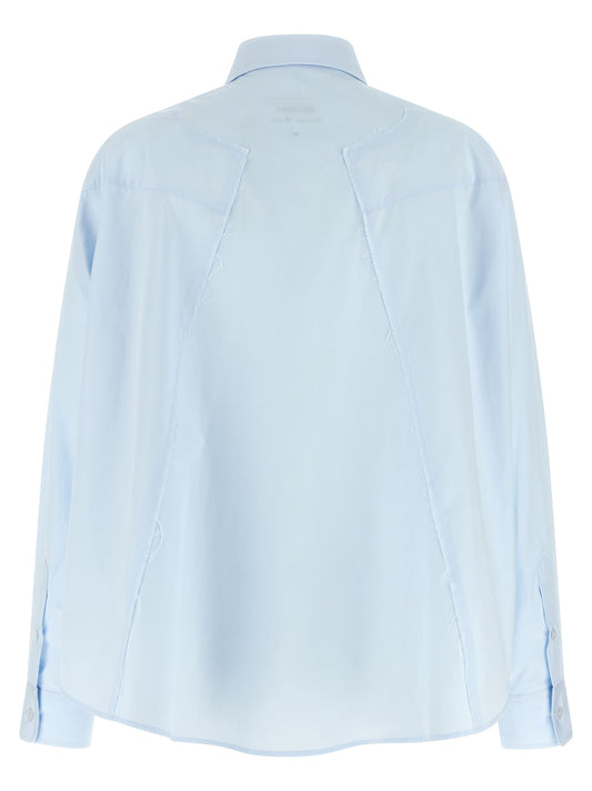 Blue Cotton Blouse