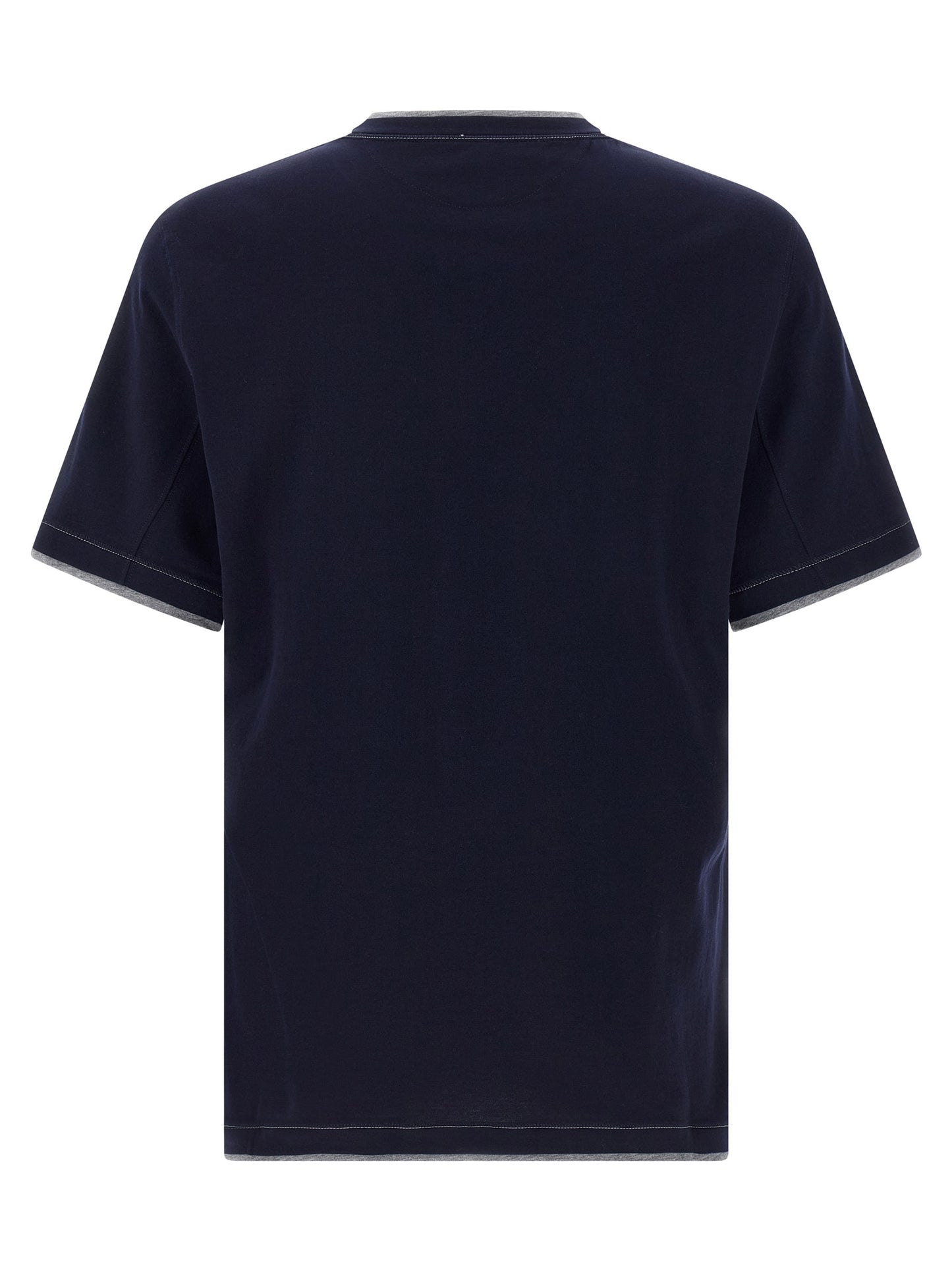 Blue Cotton T-Shirt