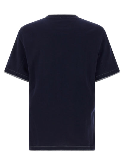 Blue Cotton T-Shirt