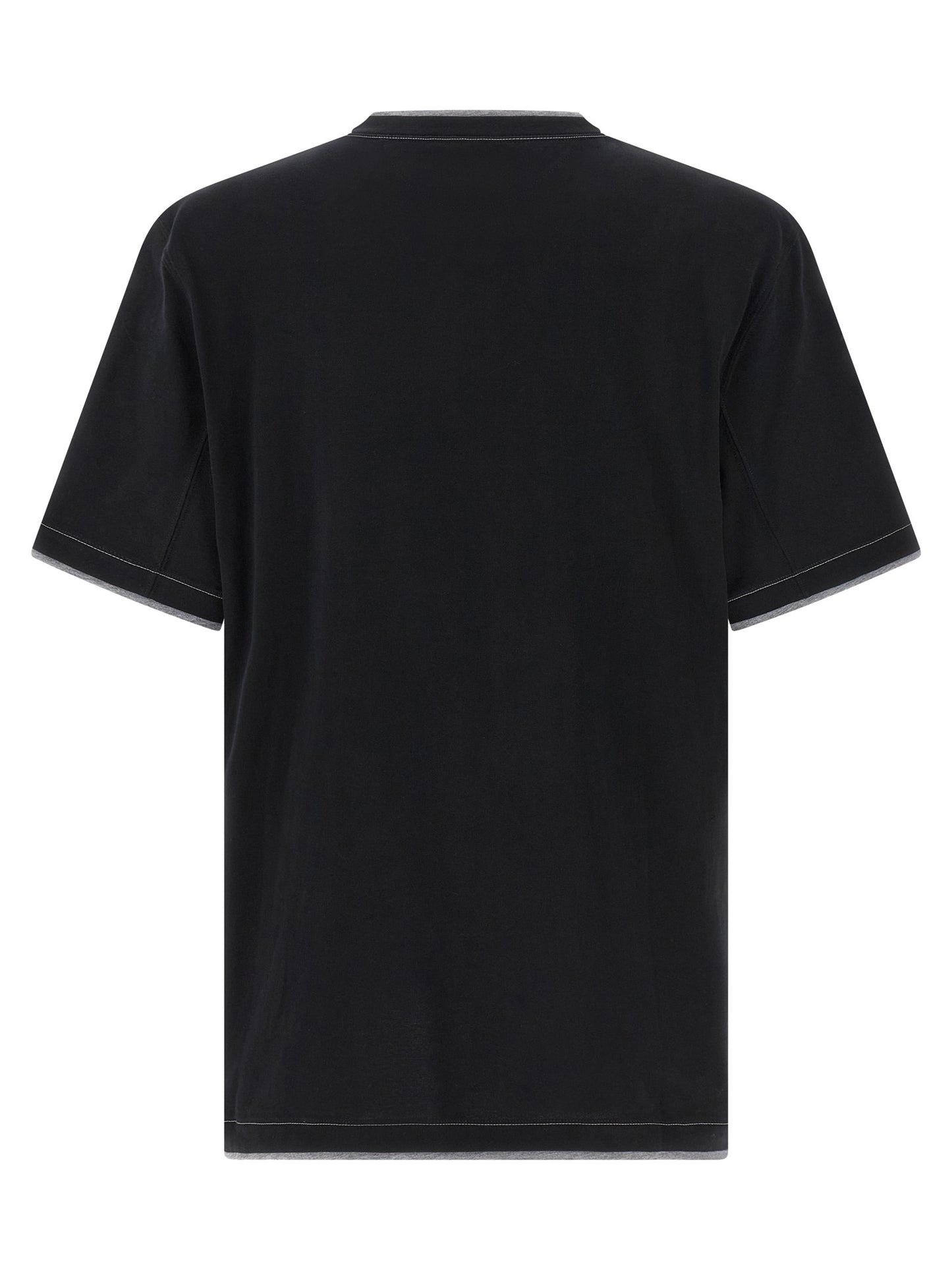 Black Cotton T-Shirt