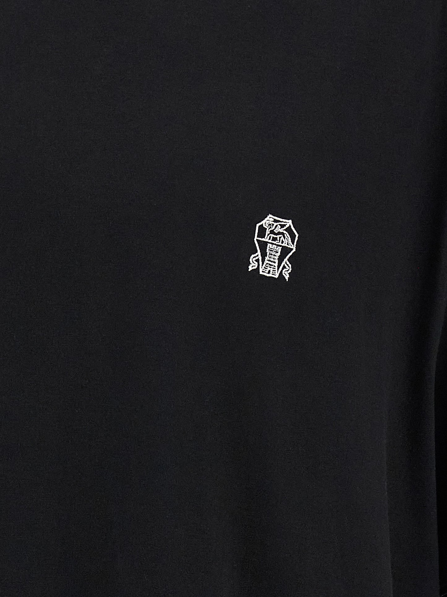 Black Cotton T-Shirt