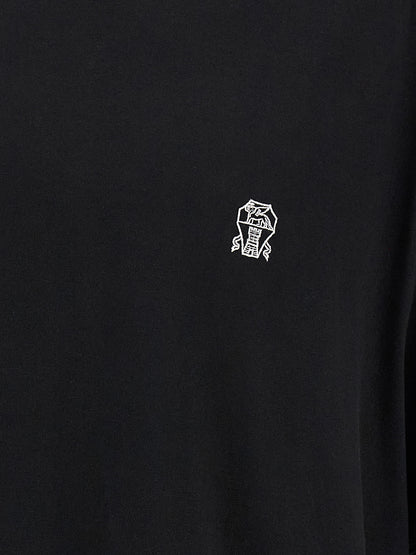 Black Cotton T-Shirt