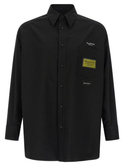 Black Polyester Blouse