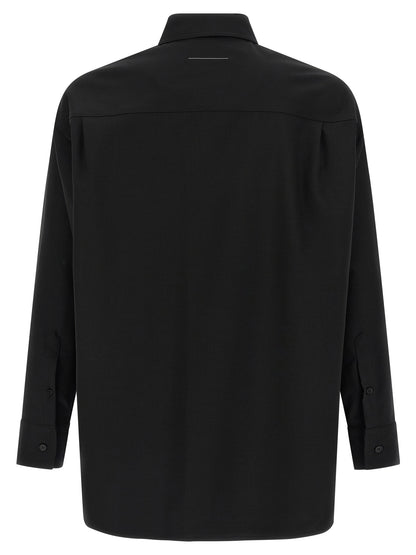 Black Polyester Blouse