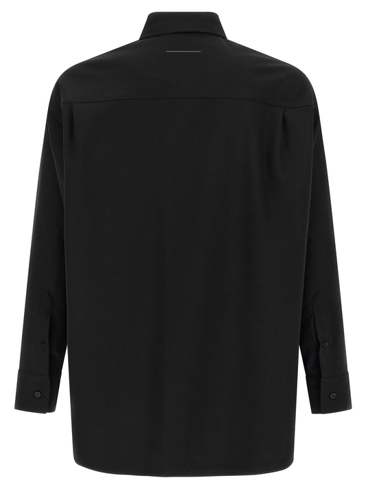 Black Polyester Blouse