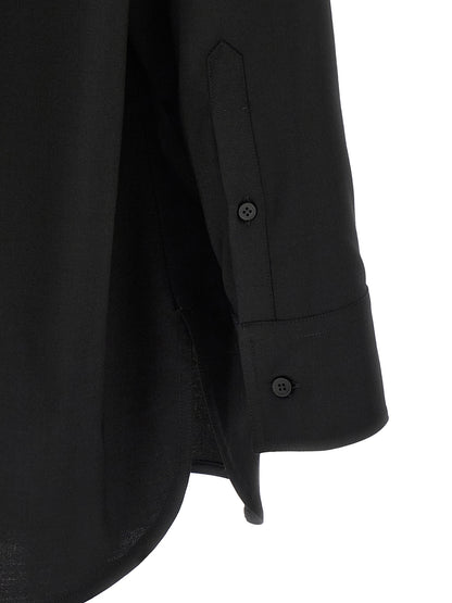 Black Polyester Blouse