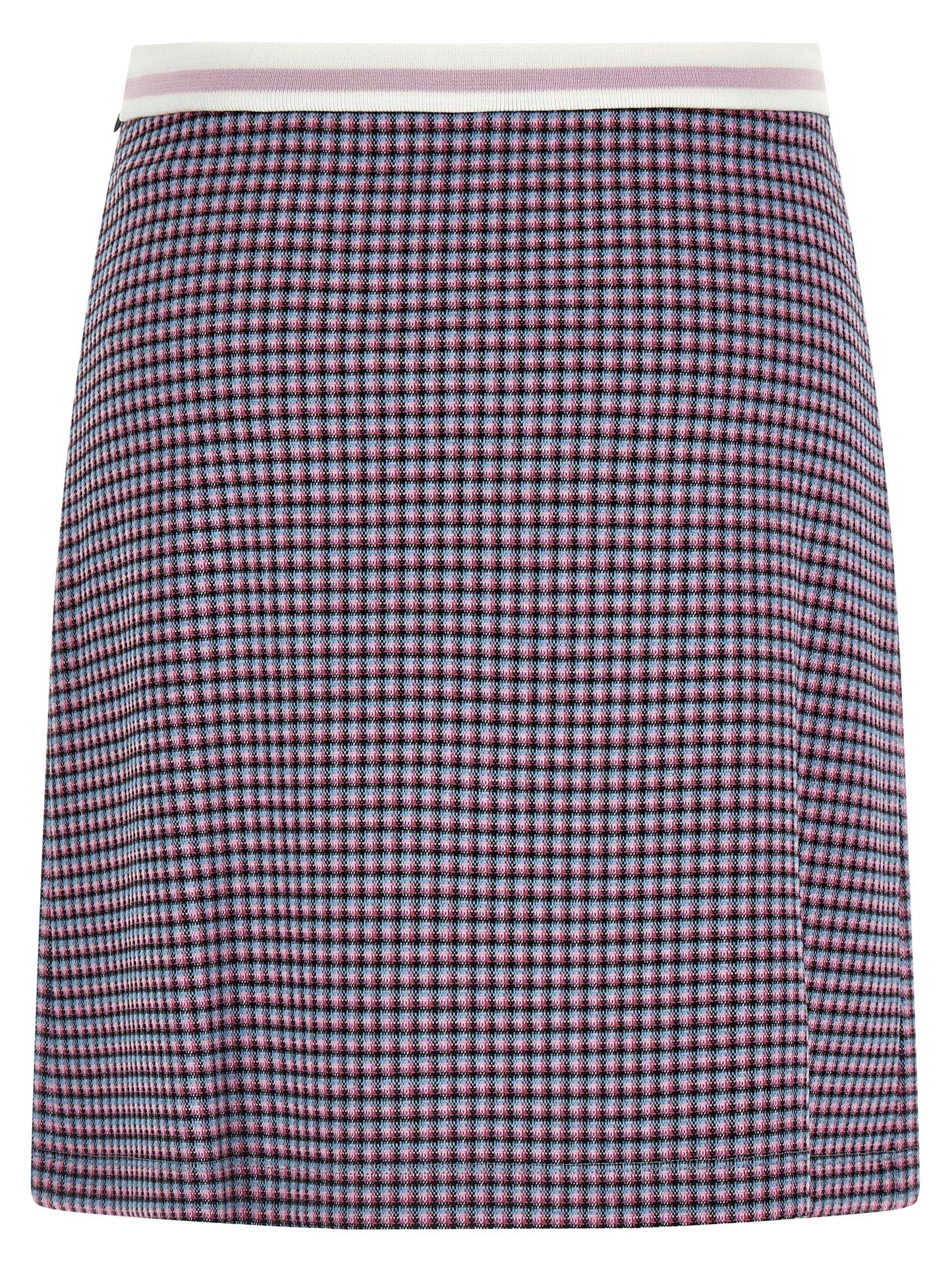 Purple Viscose Long Skirt