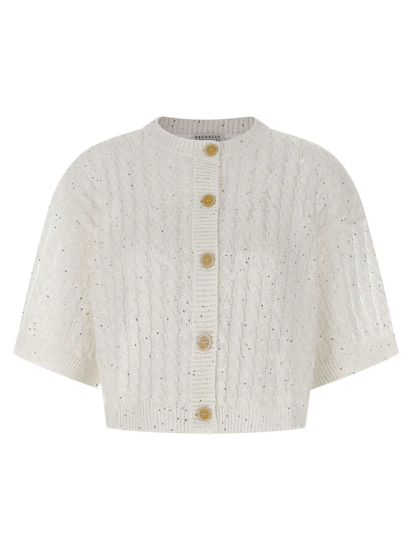 White Linen Cardigan
