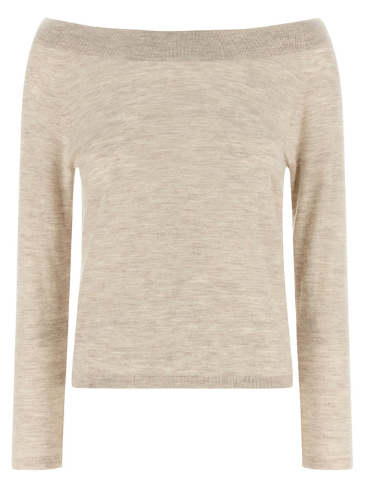 Beige Cashmere Cardigan