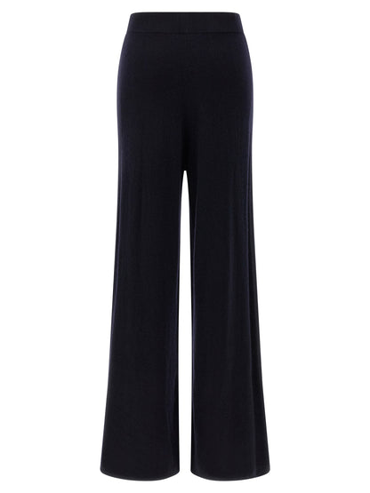Blue Cashmere Casual Pants