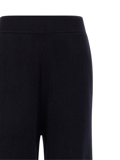 Blue Cashmere Casual Pants