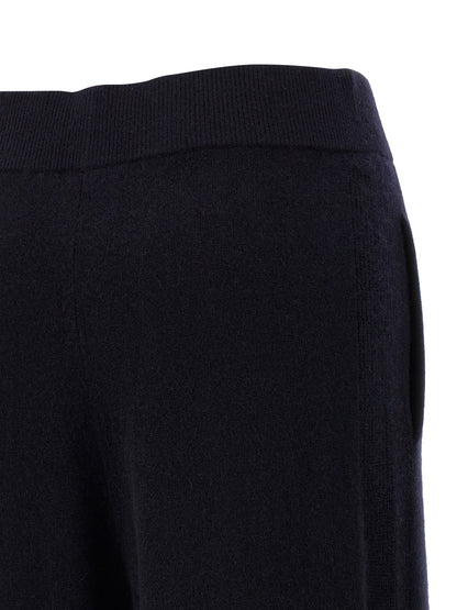 Blue Cashmere Casual Pants