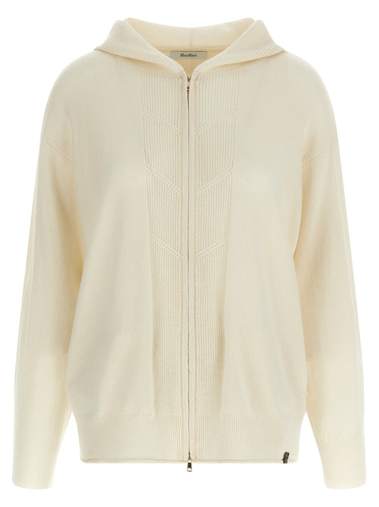 White Cashmere Cardigan