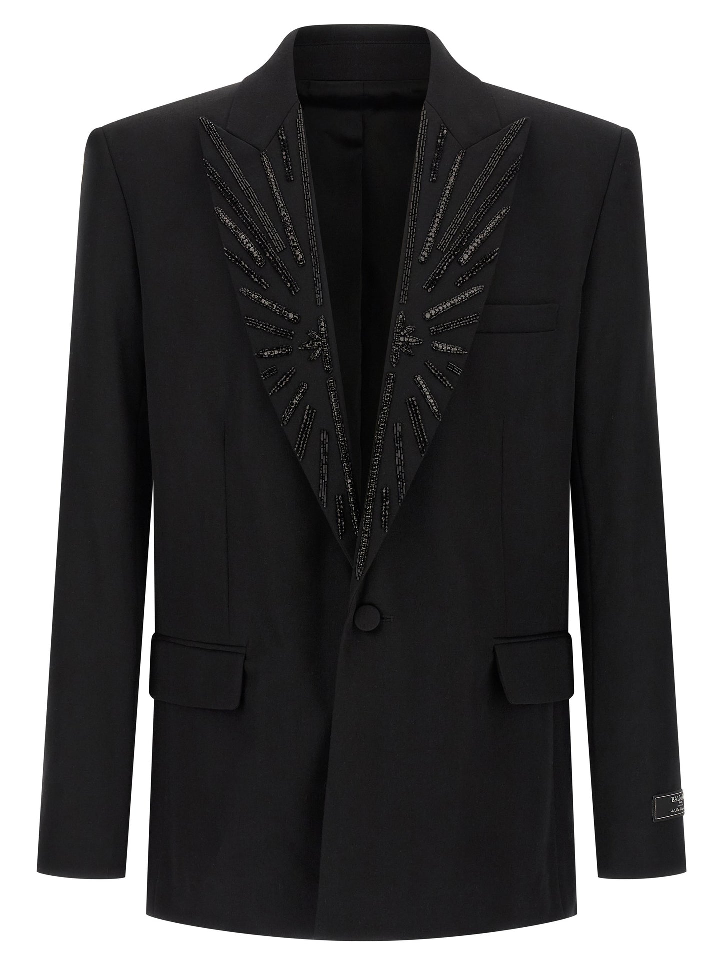 Black Virgin Wool Blazer