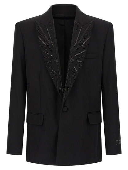 Black Virgin Wool Blazer