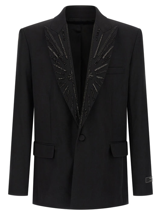 Black Virgin Wool Blazer