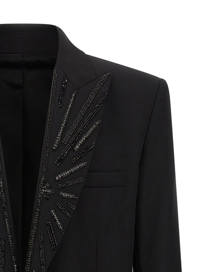 Black Virgin Wool Blazer