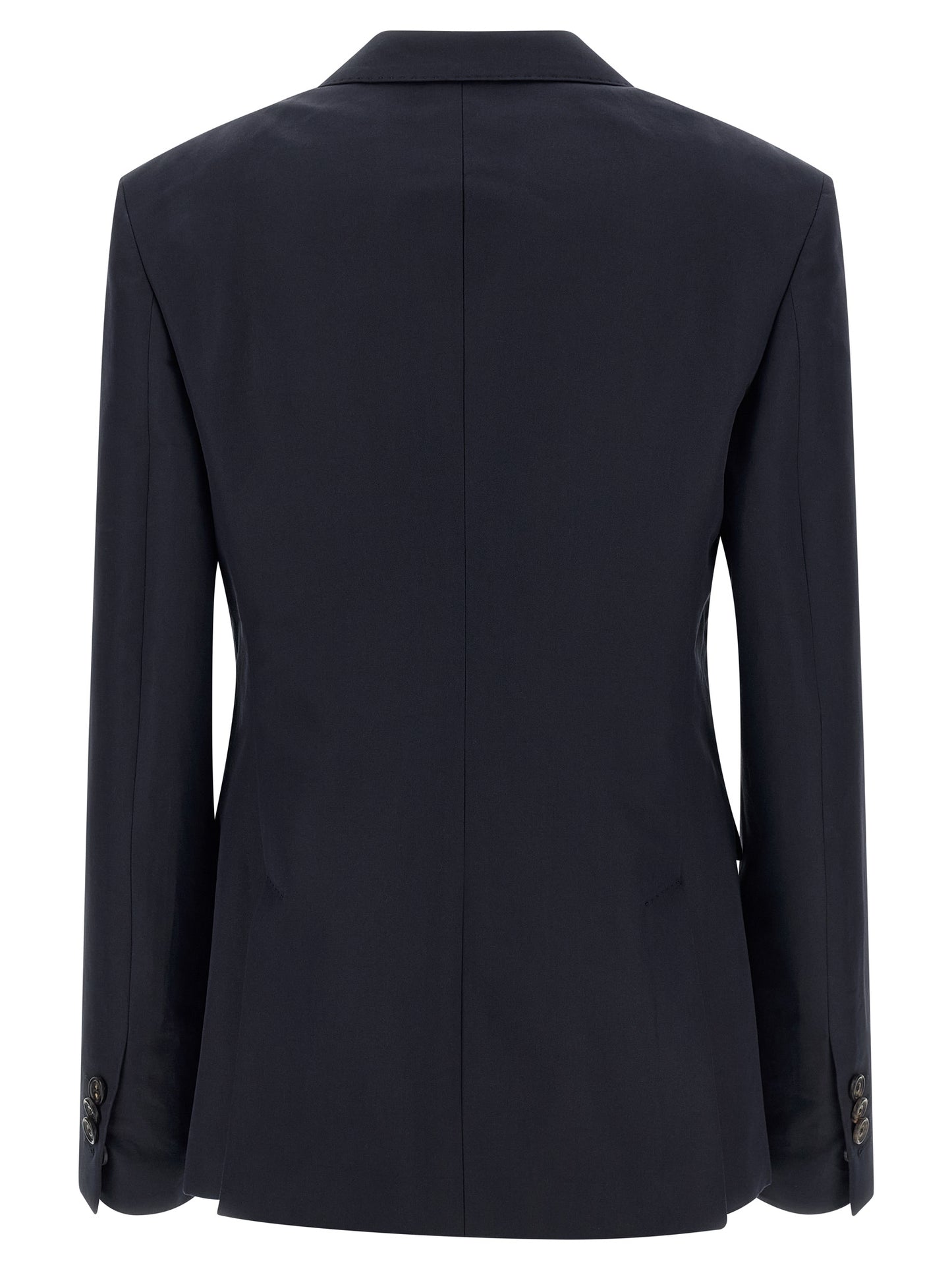 Blue Cotton Blazer