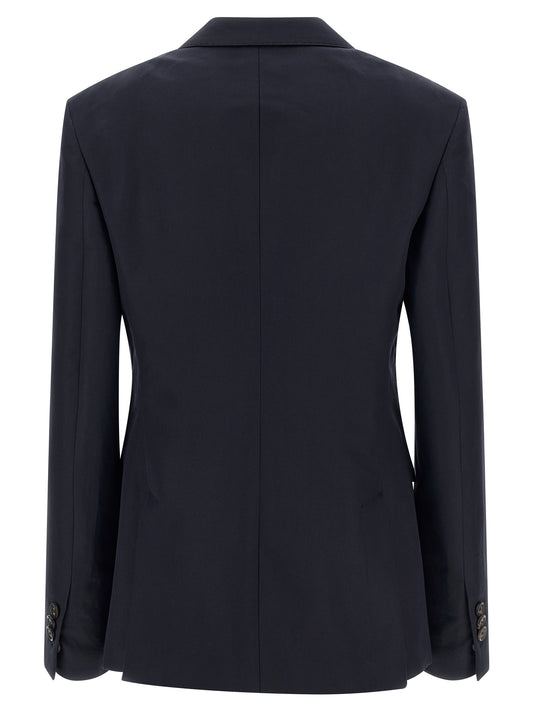 Blue Cotton Blazer