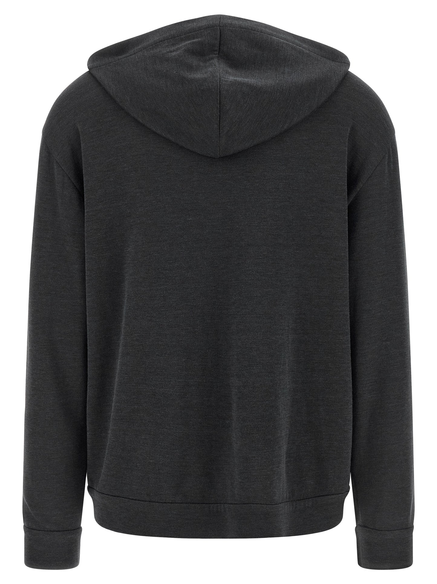 Gray Cotton Hoodie