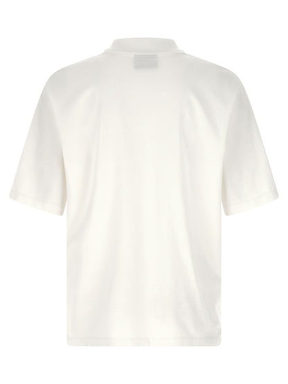 White Cotton Polo Shirt