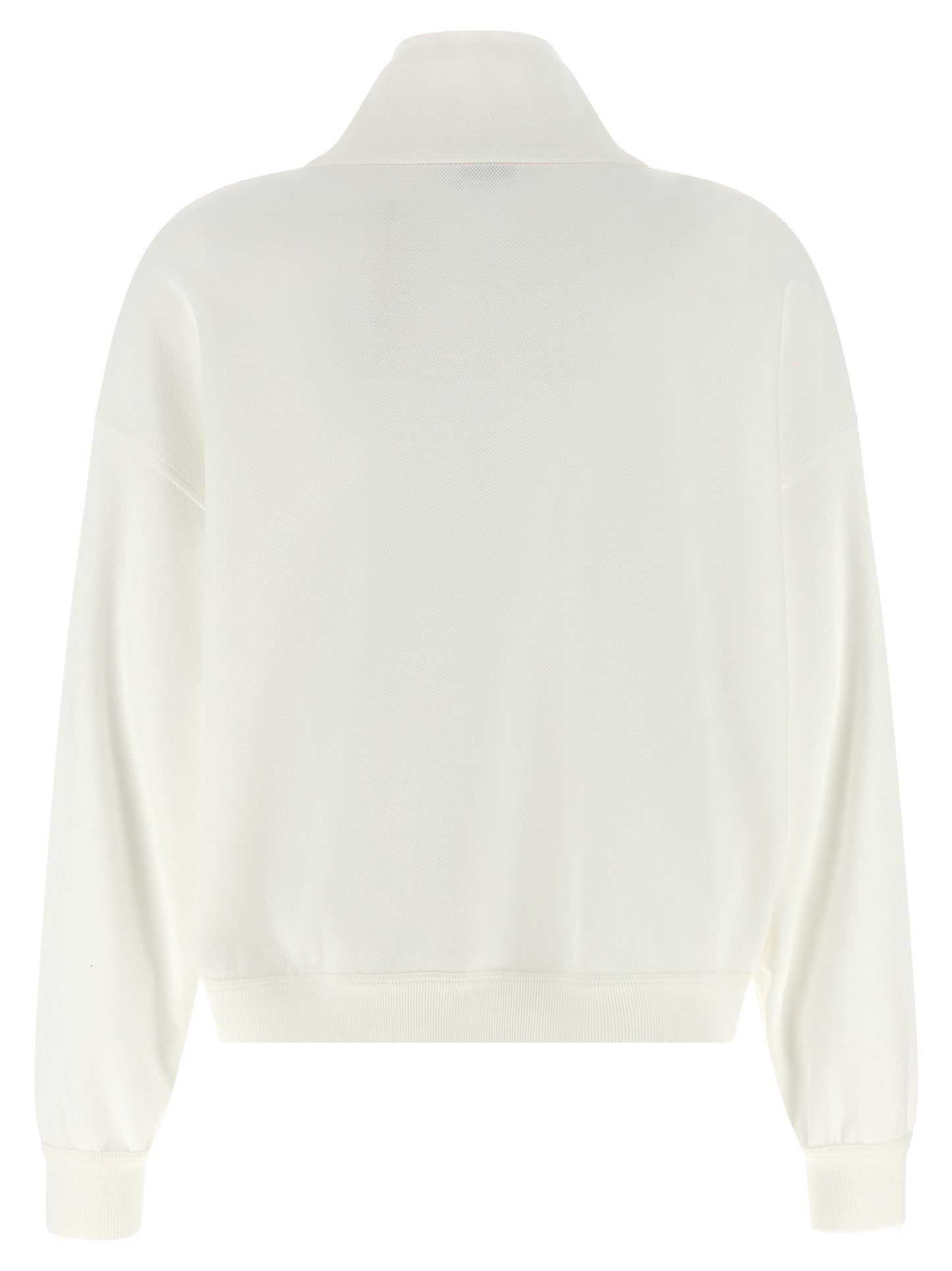 White Cotton Sweatshirt