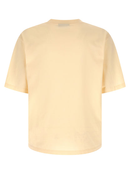Beige Cotton T-Shirt