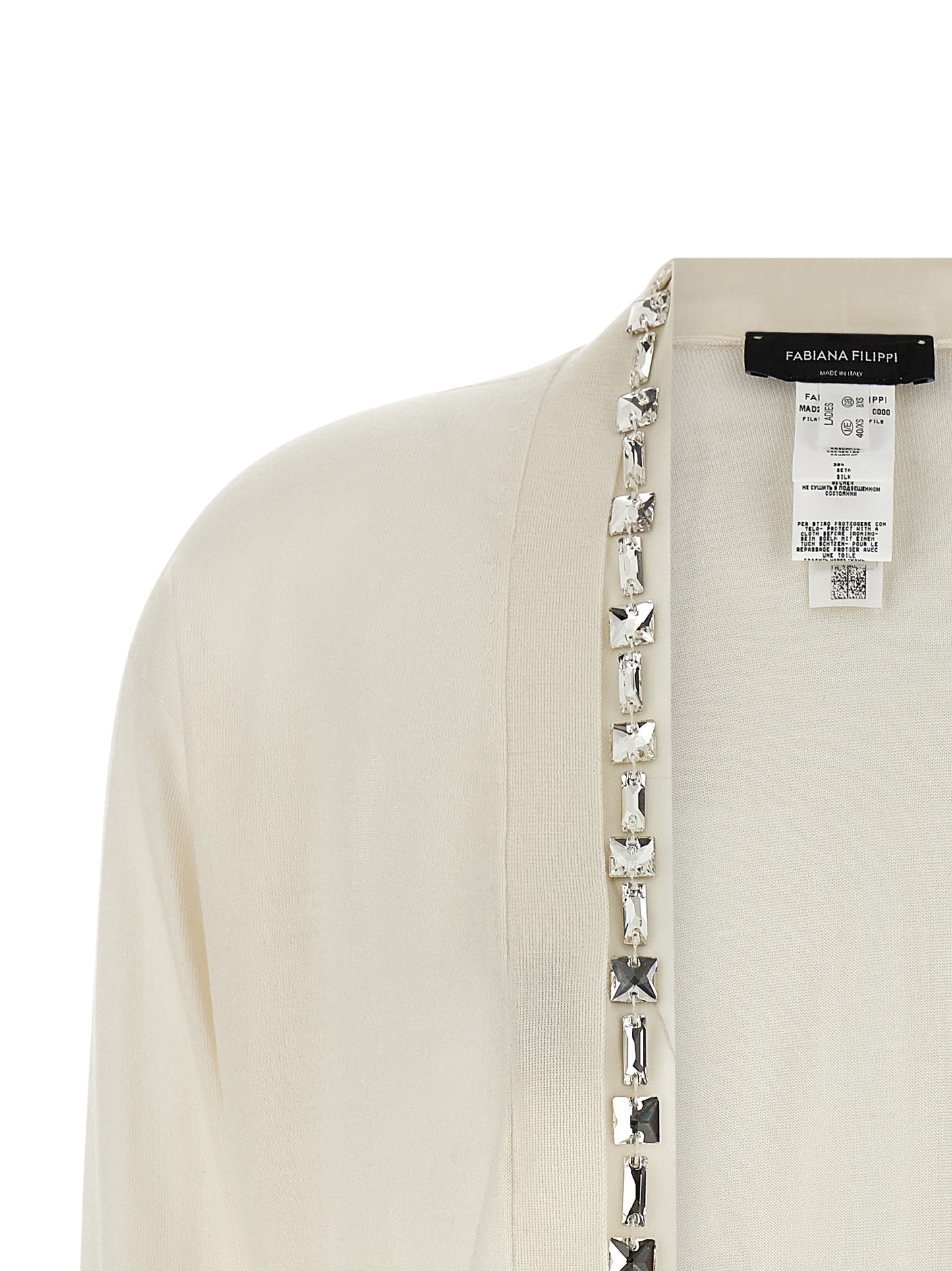 White Cashmere Cardigan