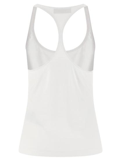 White Cotton Tank Tops