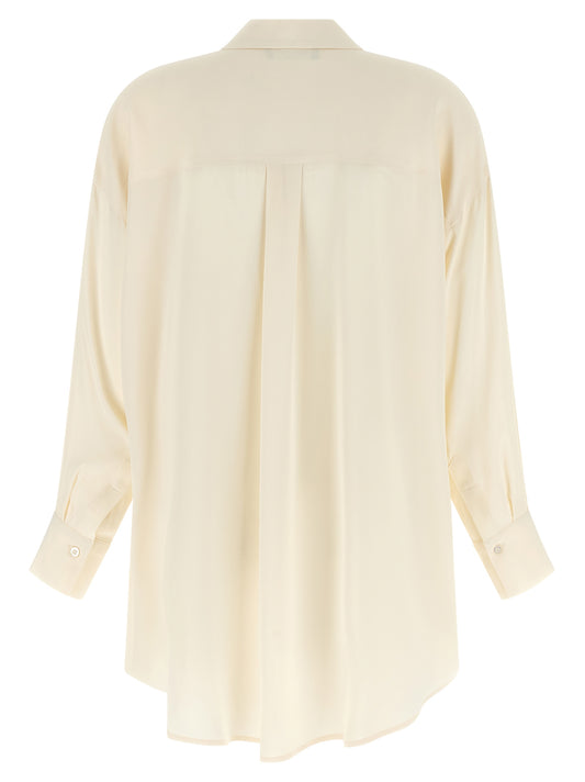 Beige Acetate Blouse