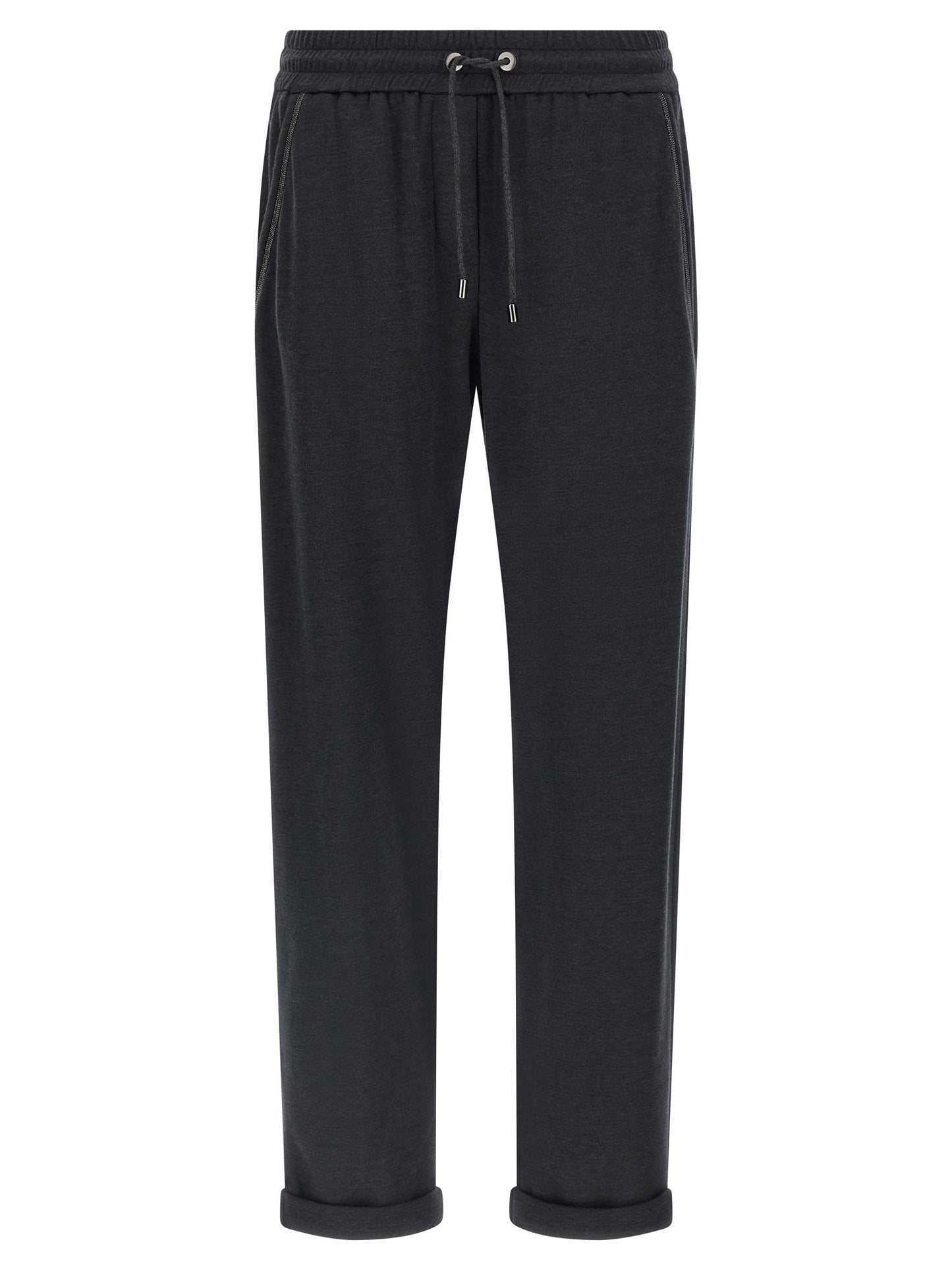 Gray Cotton Joggers (Workout Pants)