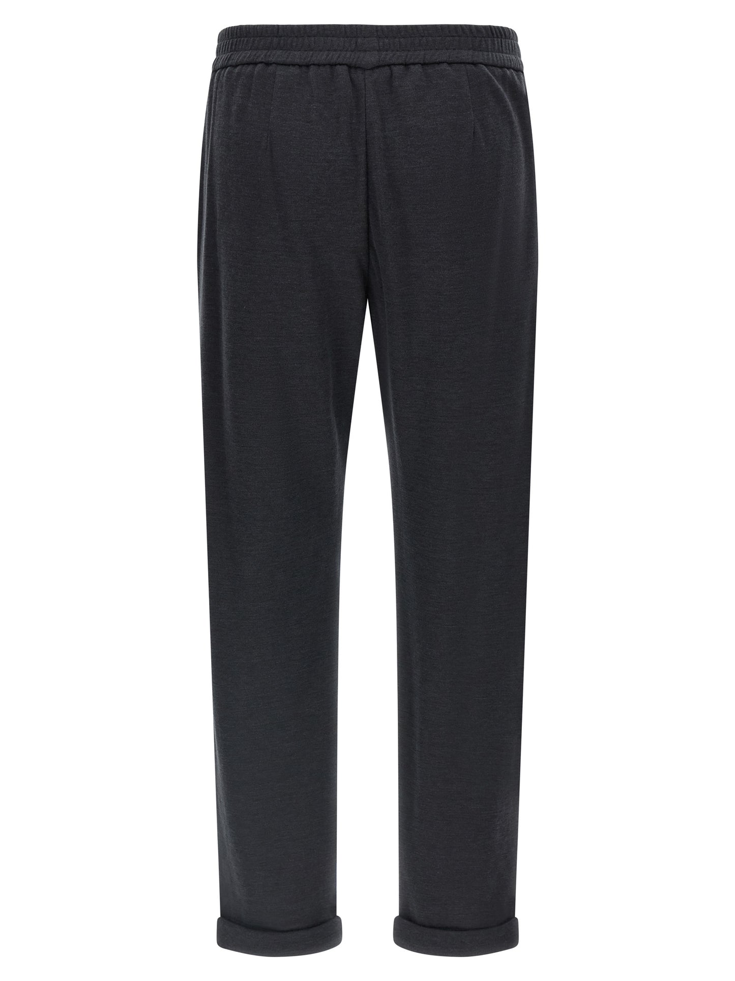 Gray Cotton Joggers (Workout Pants)