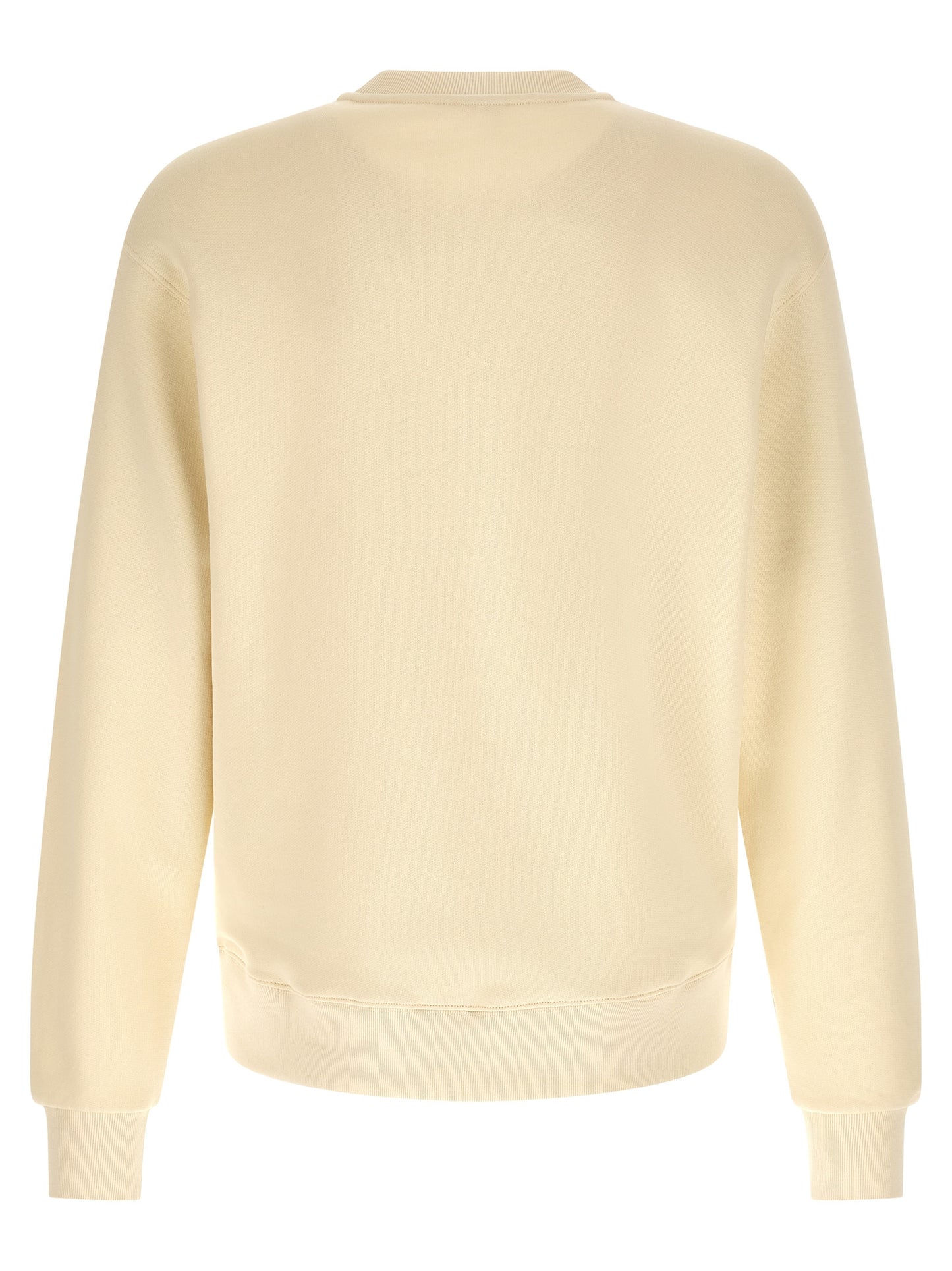 Beige Cotton Sweatshirt