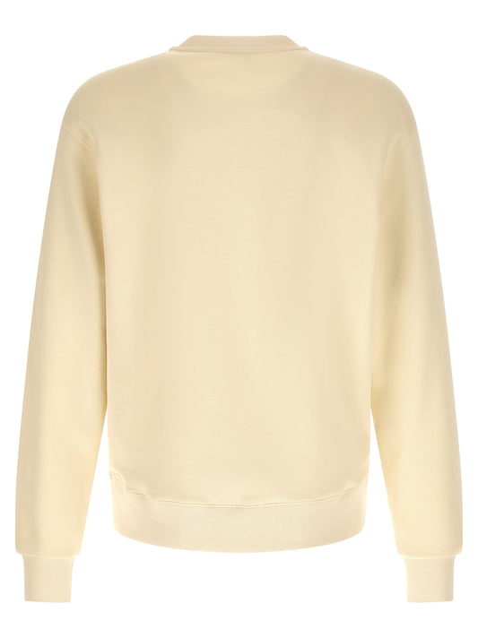 Beige Cotton Sweatshirt