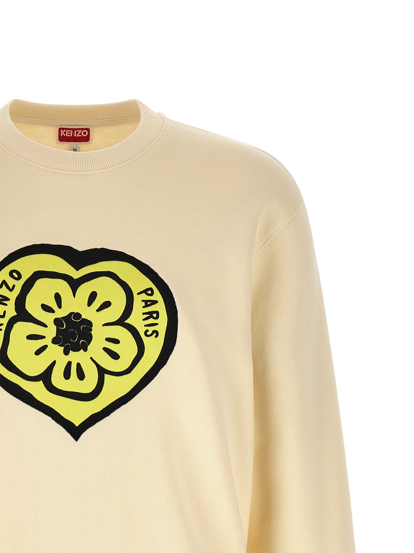 Beige Cotton Sweatshirt