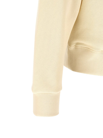 Beige Cotton Sweatshirt