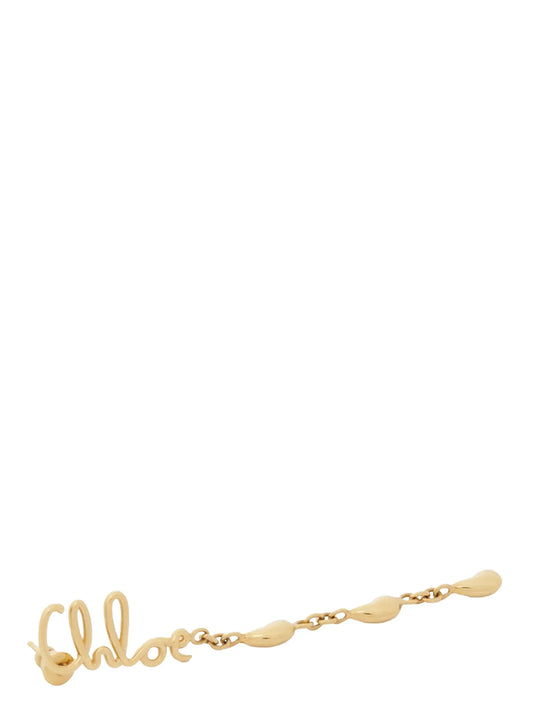 Gold Brass Earrings