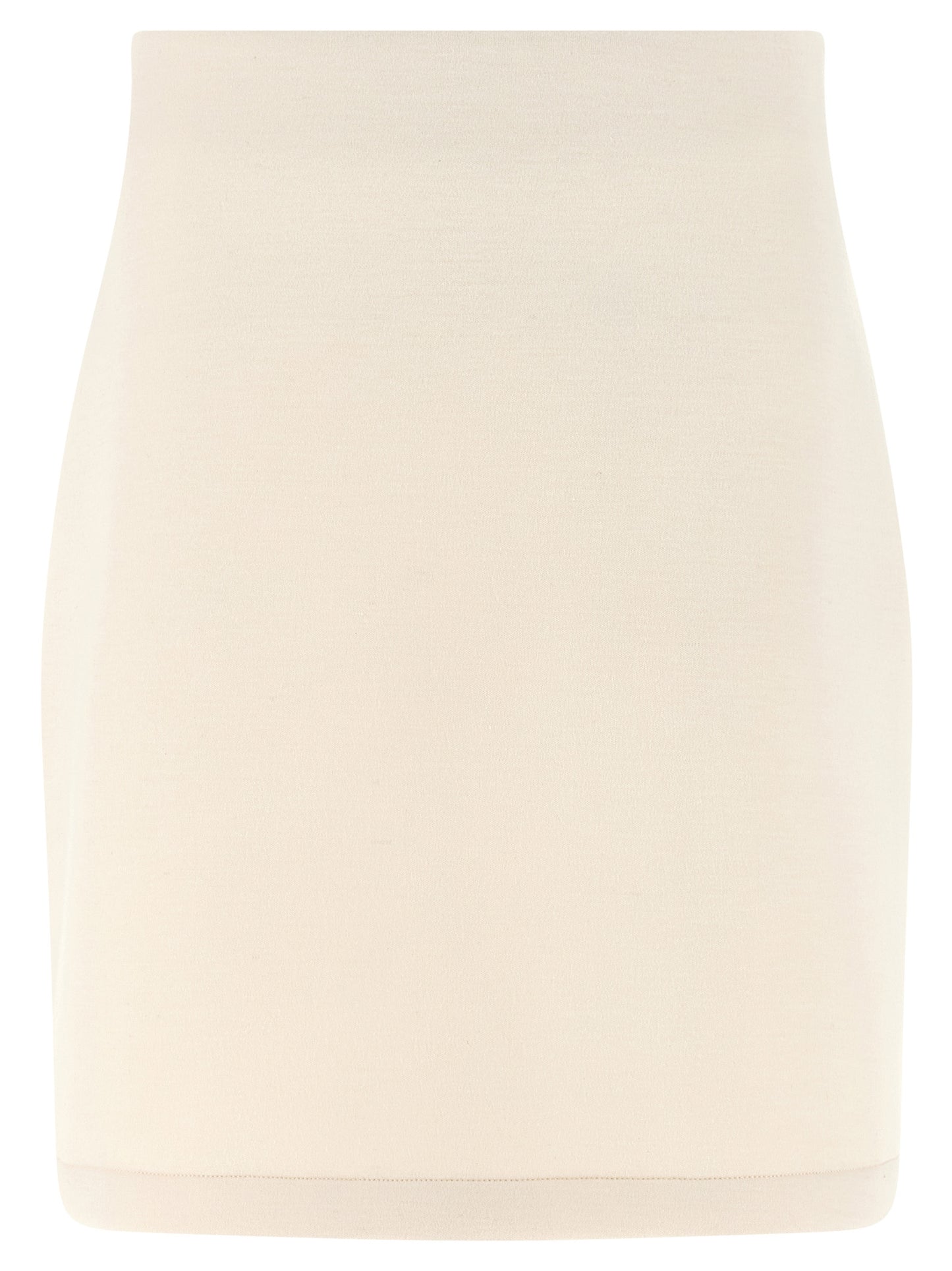 Beige Modal Long Skirt