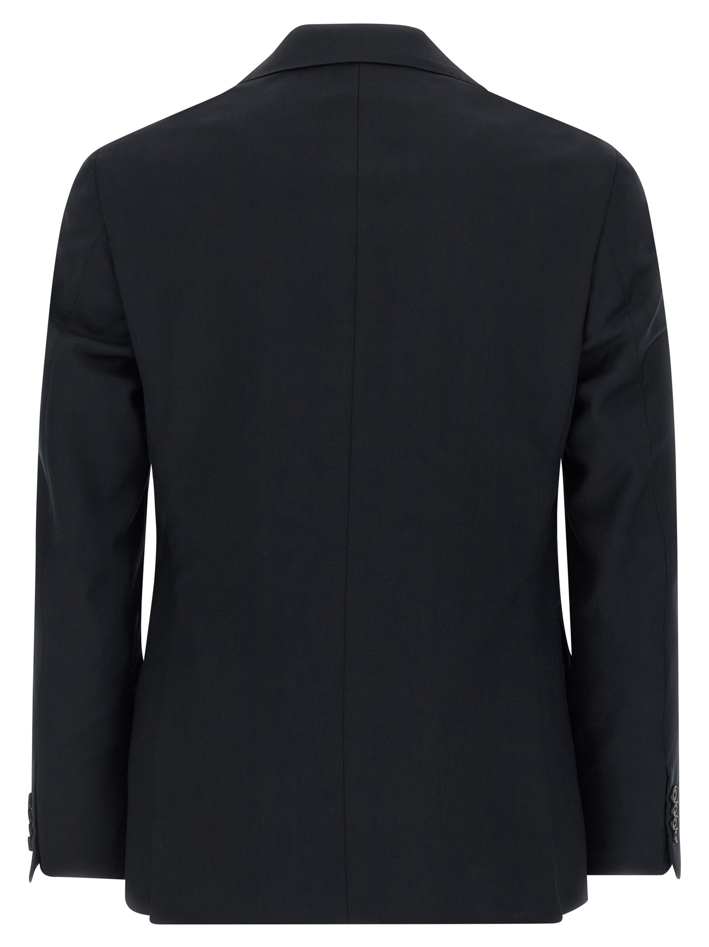 Blue Wool Two-Piece Suit