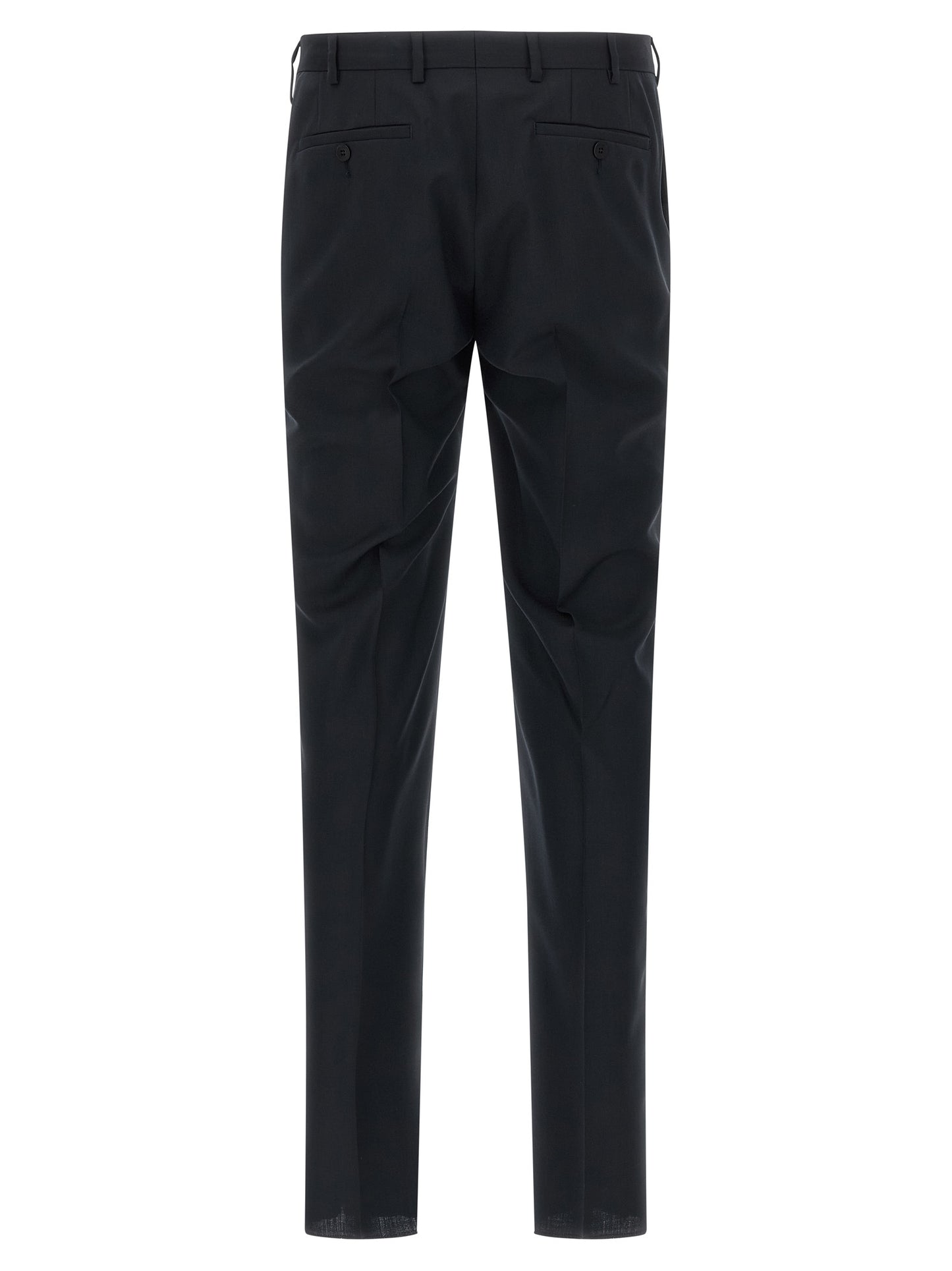 Blue Wool Two-Piece Suit